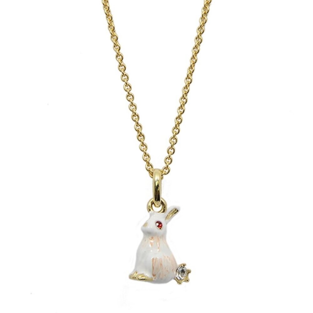 Les Nereides Fantasy Garden Rabbit Necklace